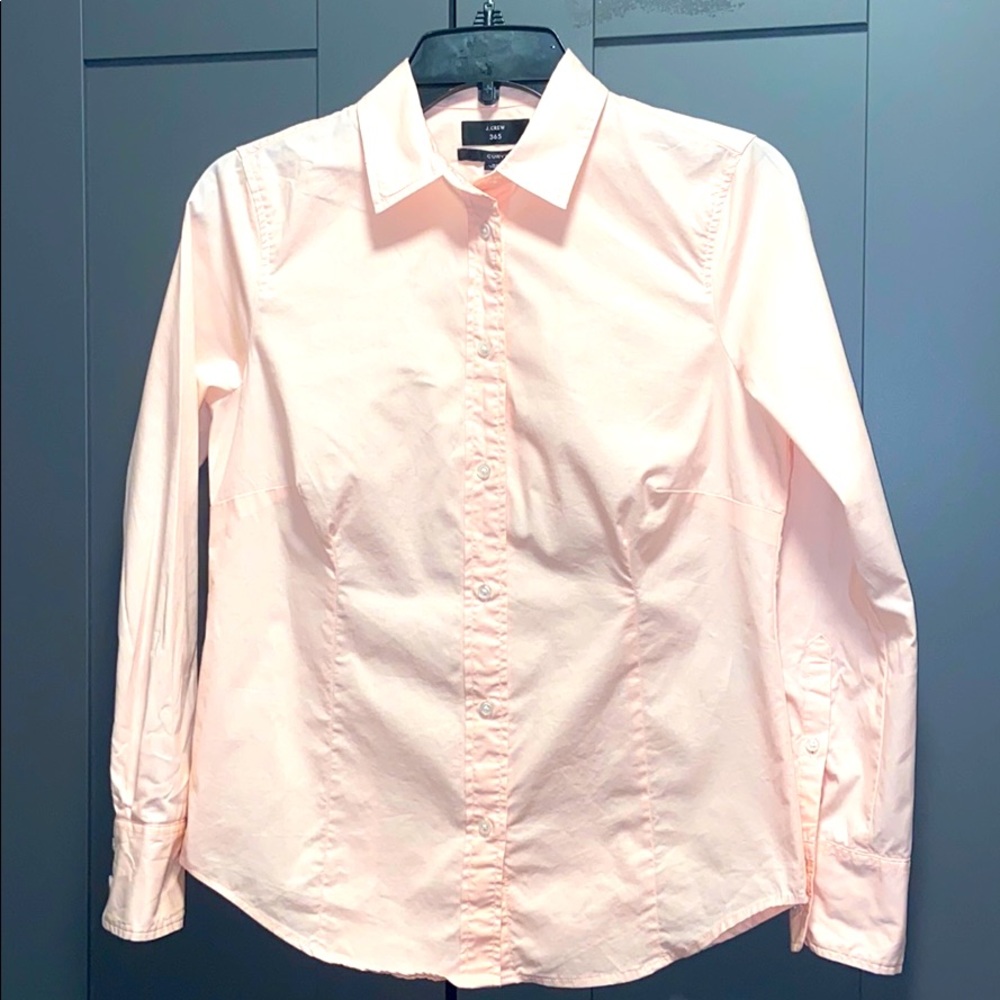 J. Crew Curvy Slim Stretch Perfect Shirt